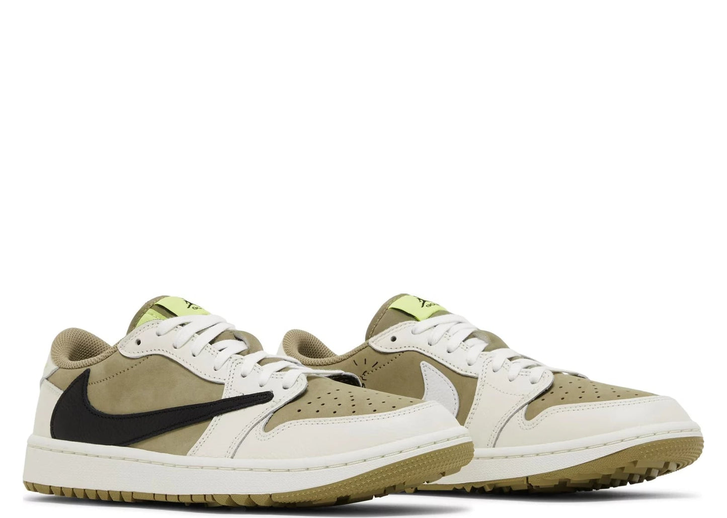 Air Jordan 1 Retro Low Golf Travis Scott Neutral Olive