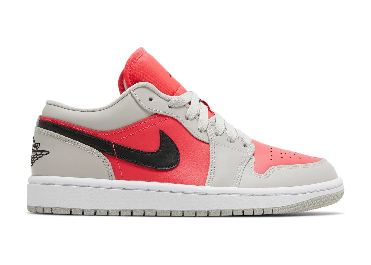 Air Jordan 1 Retro Low Light Iron Ore Siren Red (W)