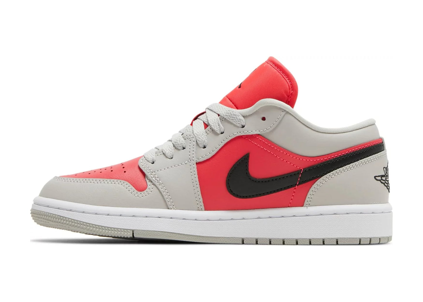 Air Jordan 1 Retro Low Light Iron Ore Siren Red (W)