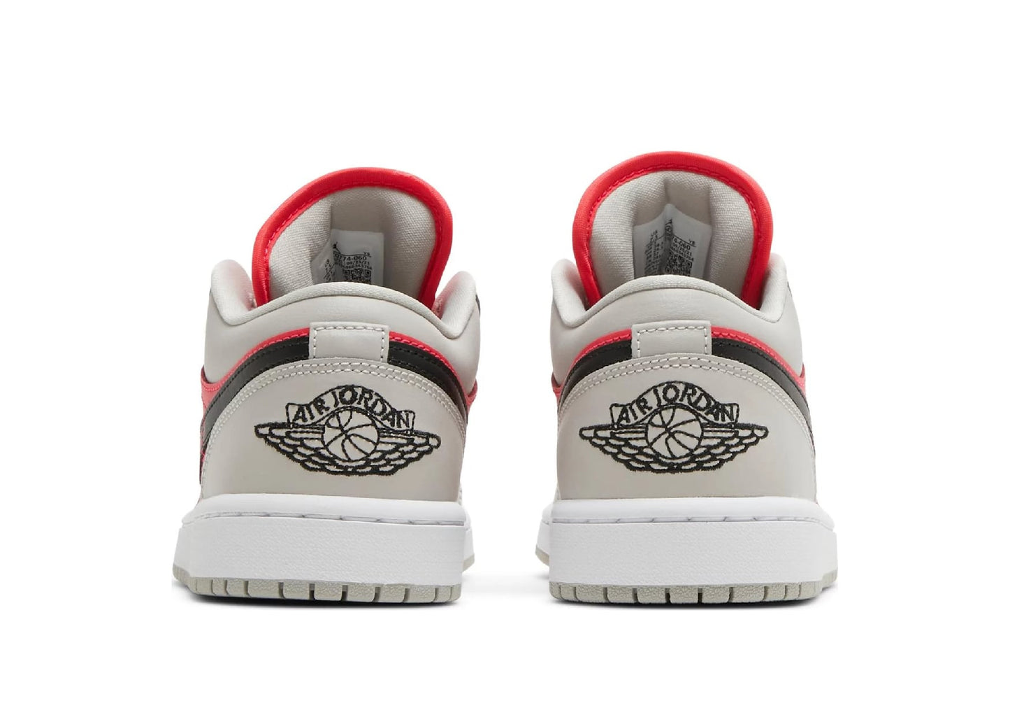 Air Jordan 1 Retro Low Light Iron Ore Siren Red (W)