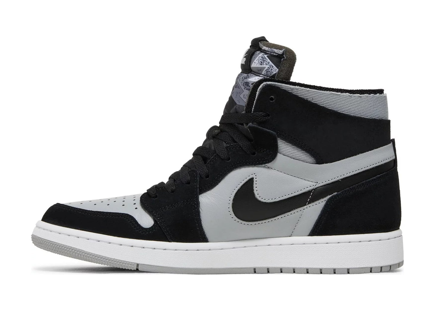 Air Jordan 1 Zoom CMFT Black Light Smoke Grey