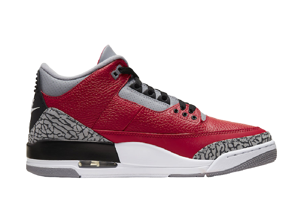 Air Jordan 3 Retro Fire Red Cement (Nike Chi)
