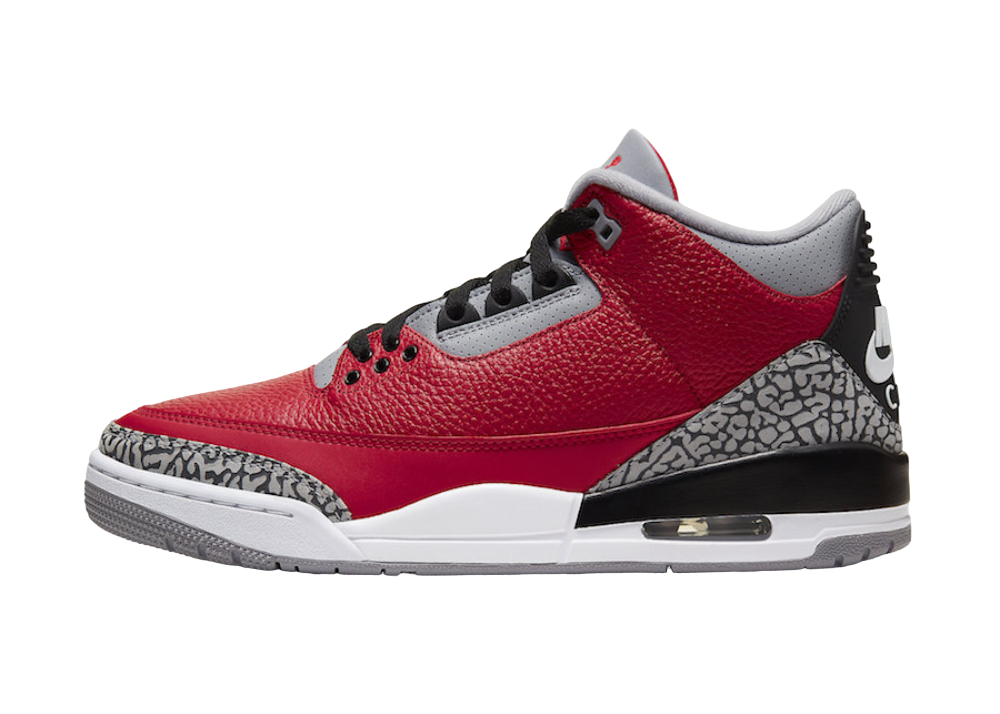Air Jordan 3 Retro Fire Red Cement (Nike Chi)