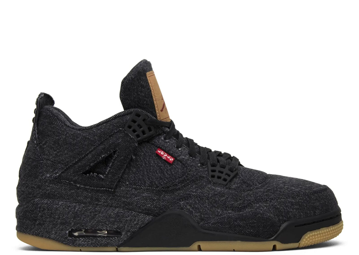 Air Jordan 4 Retro Levis Black (Levis Tag)
