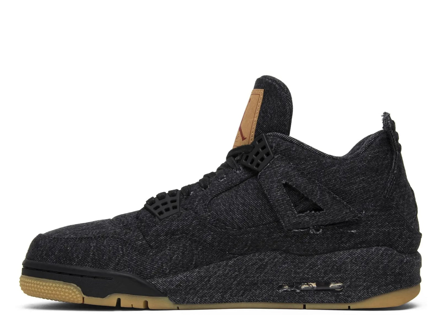 Air Jordan 4 Retro Levis Black (Levis Tag)