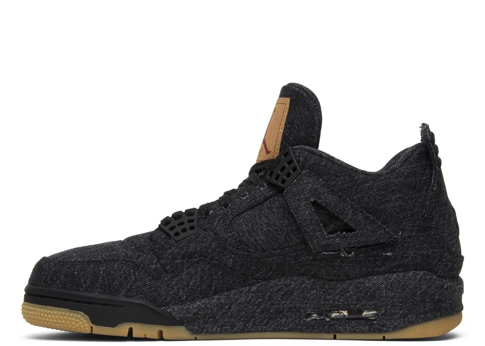 Air Jordan 4 Retro Levis Black (Levis Tag)