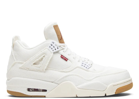 Air Jordan 4 Retro Levis White (Levis Tag)
