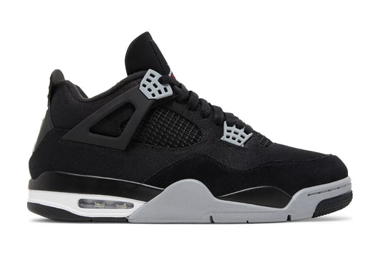 Air Jordan 4 Retro SE Black Canvas