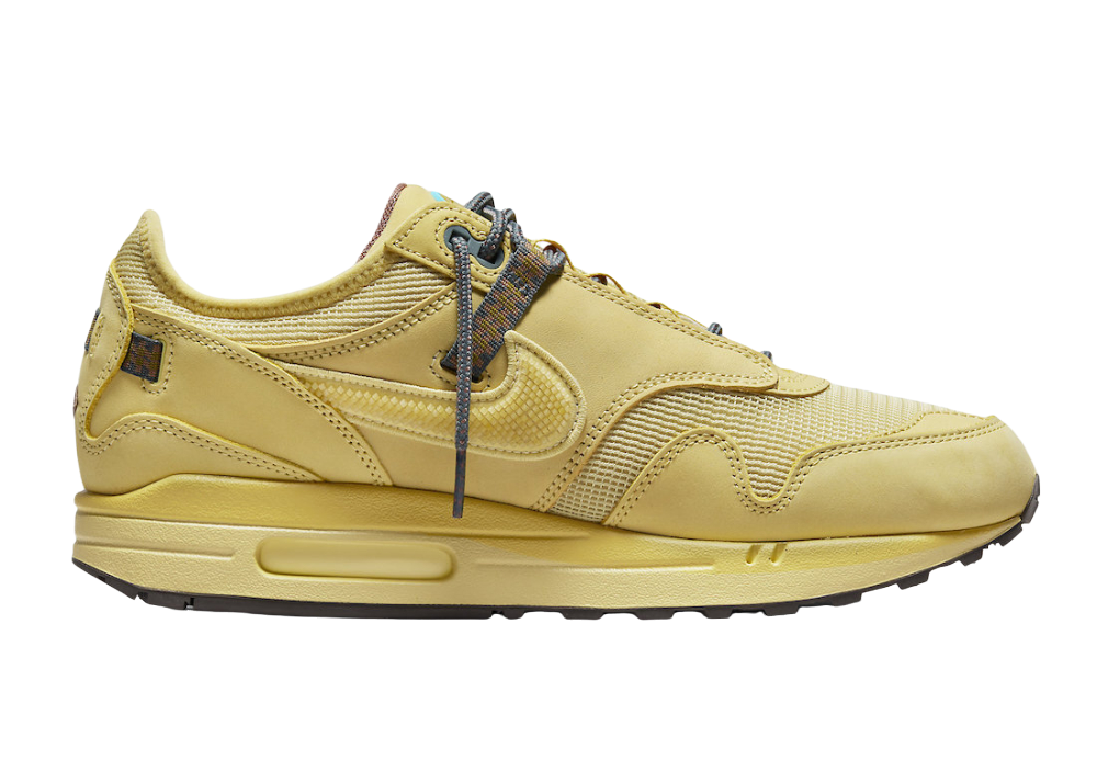Air Max 1 Travis Scott Cactus Jack Saturn Gold