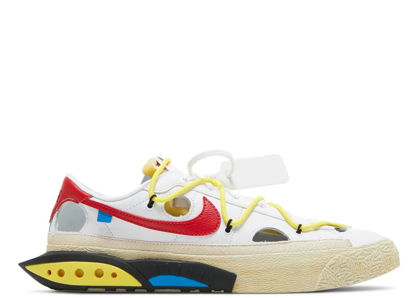 Blazer Low Off-White University Red