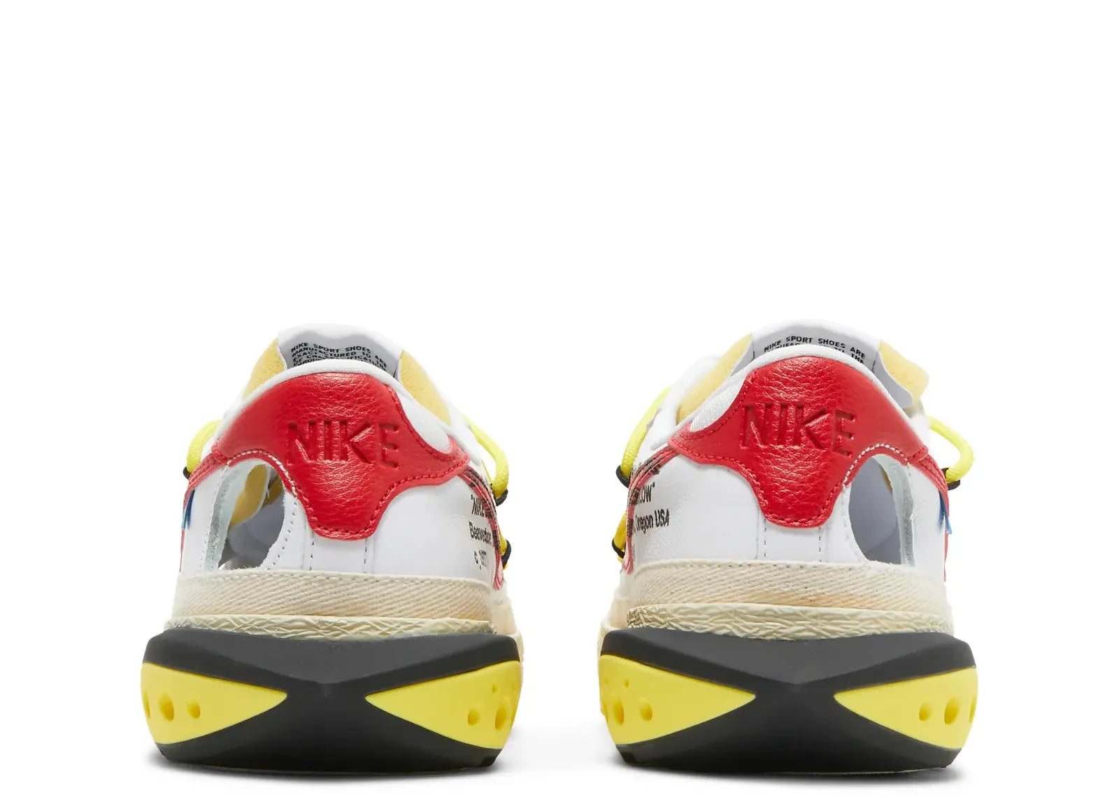 Blazer Low Off-White University Red
