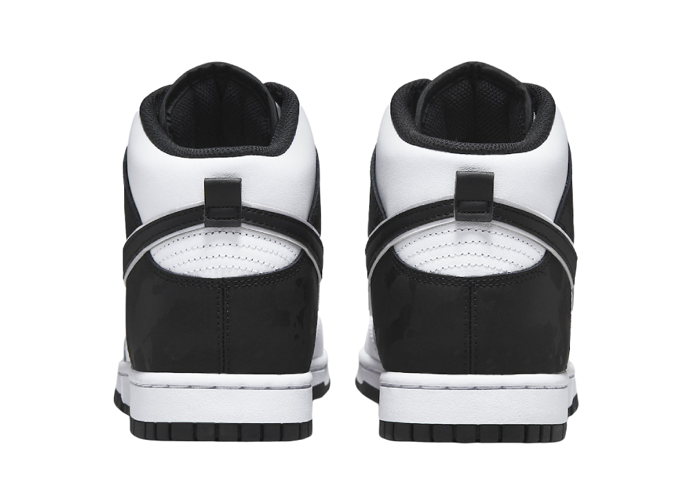 Dunk High Retro SE White Black Camo