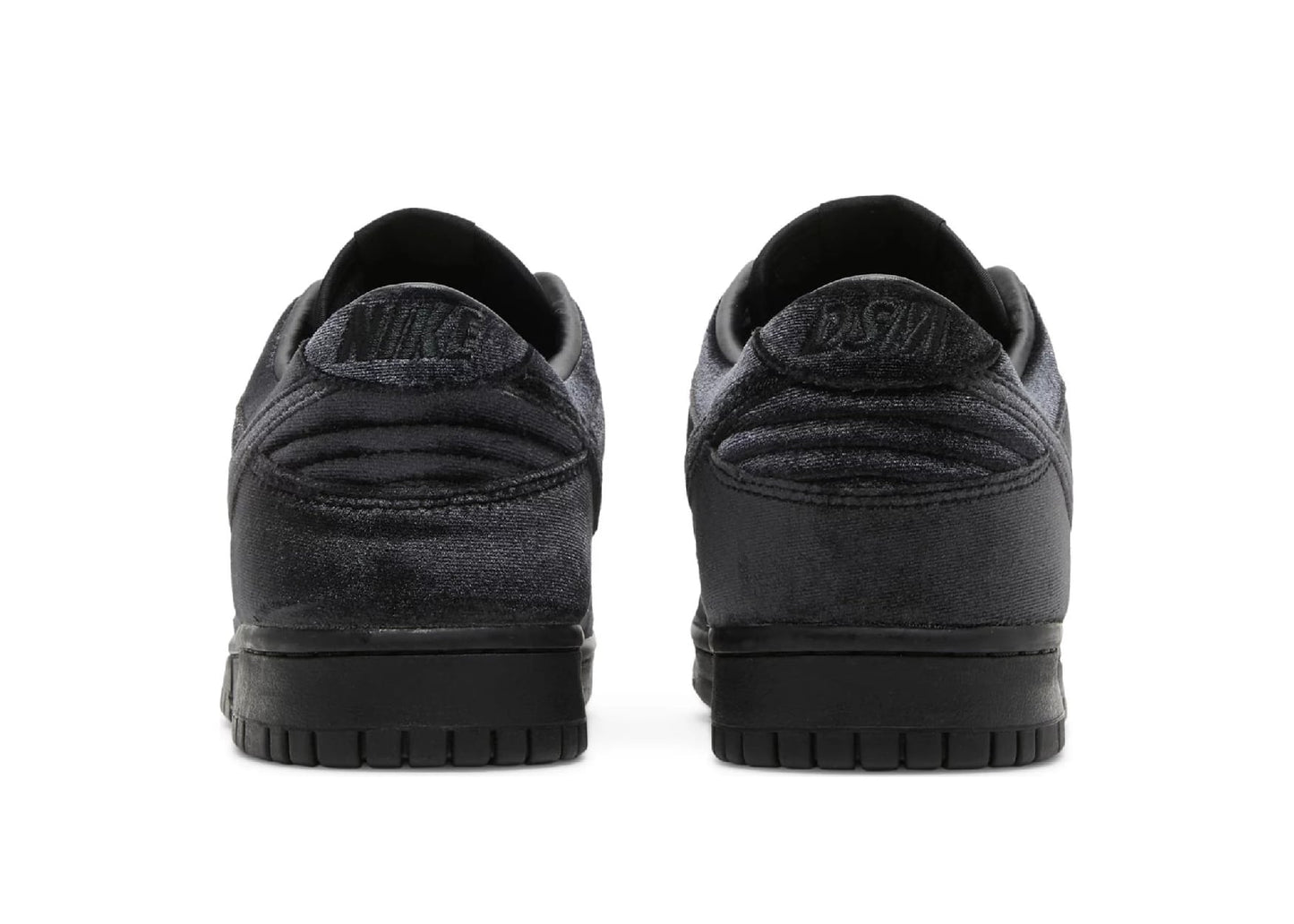 Dunk Low Dover Street Market Triple Black Velvet