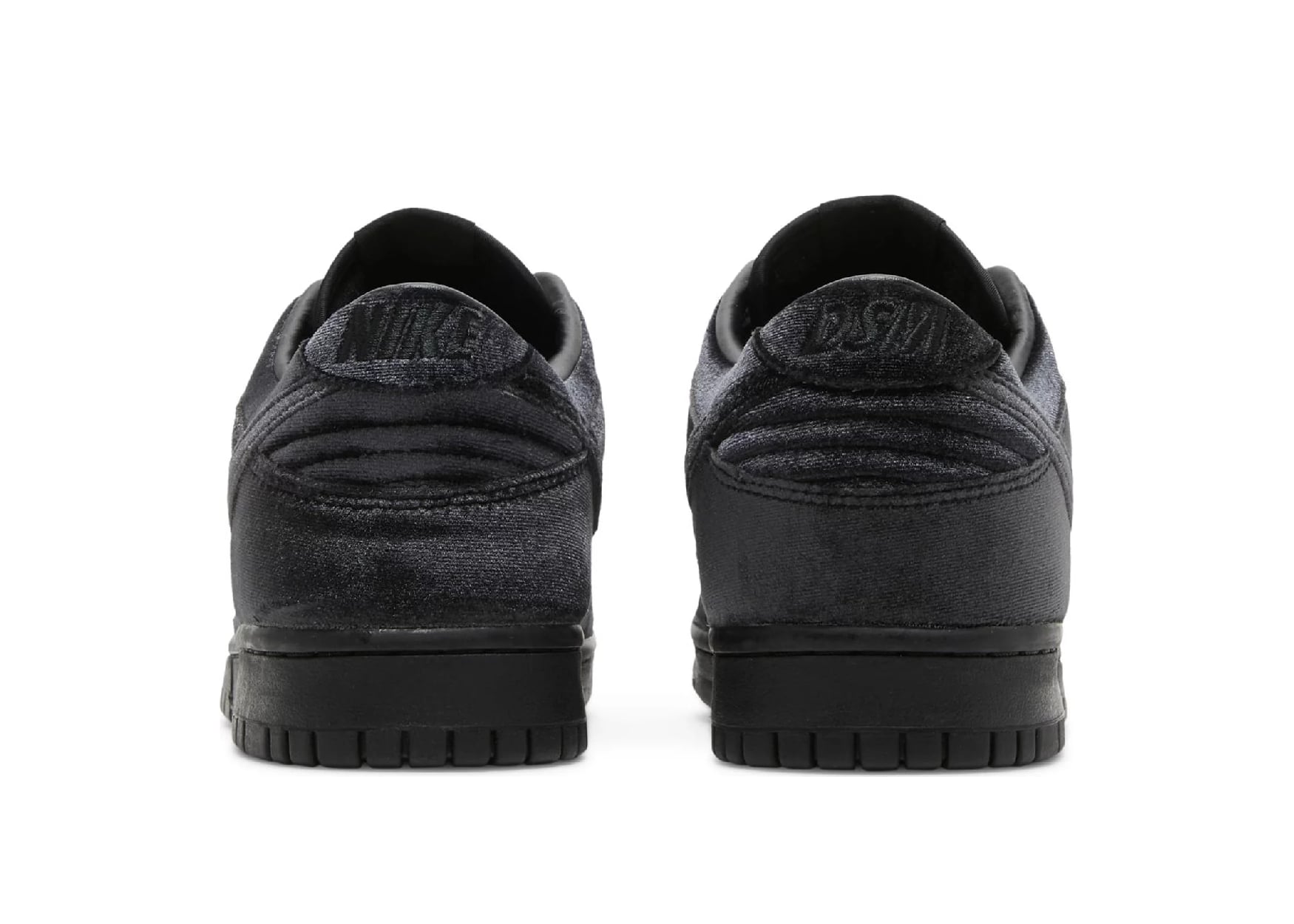 Dunk Low Dover Street Market Triple Black Velvet