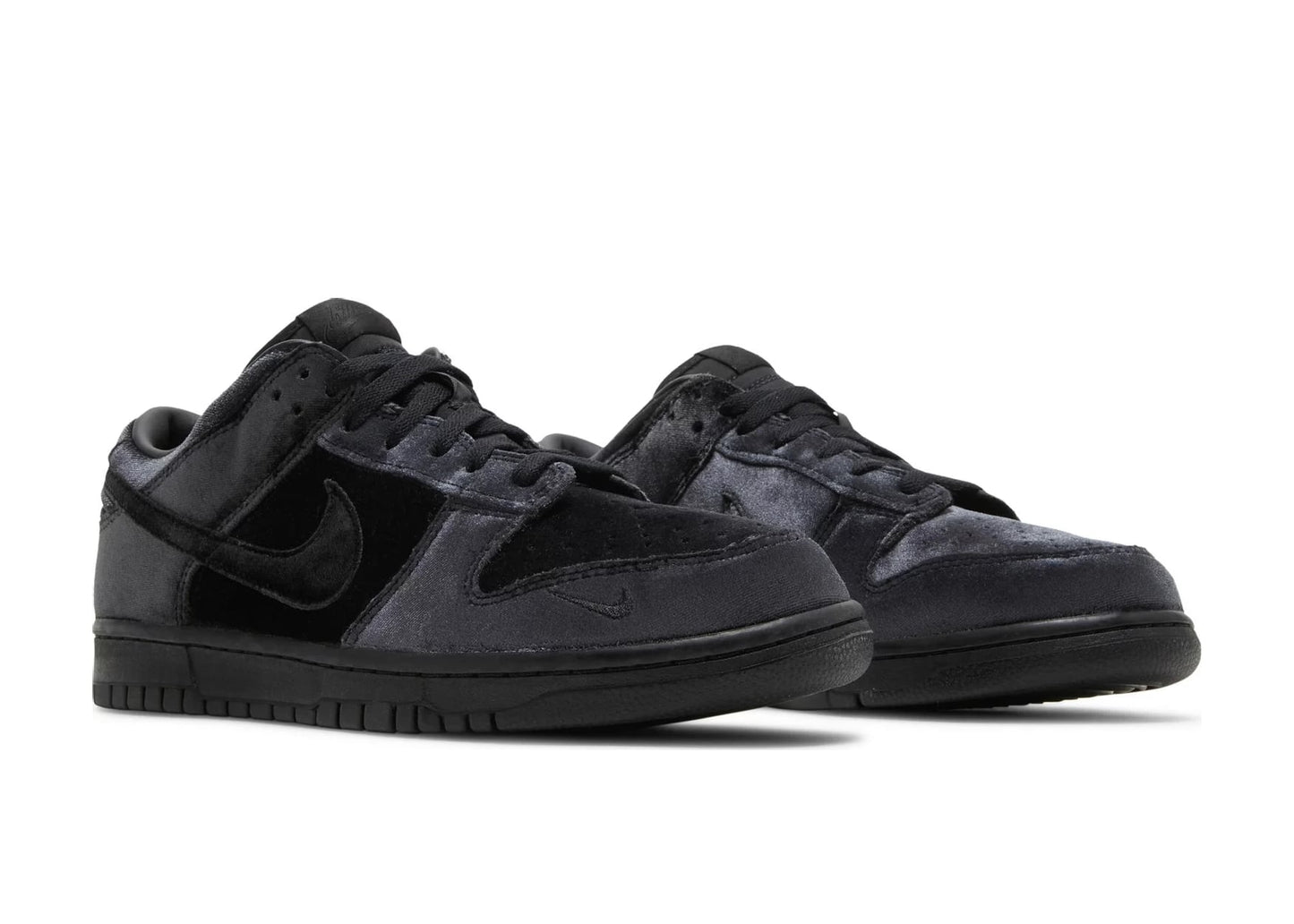 Dunk Low Dover Street Market Triple Black Velvet