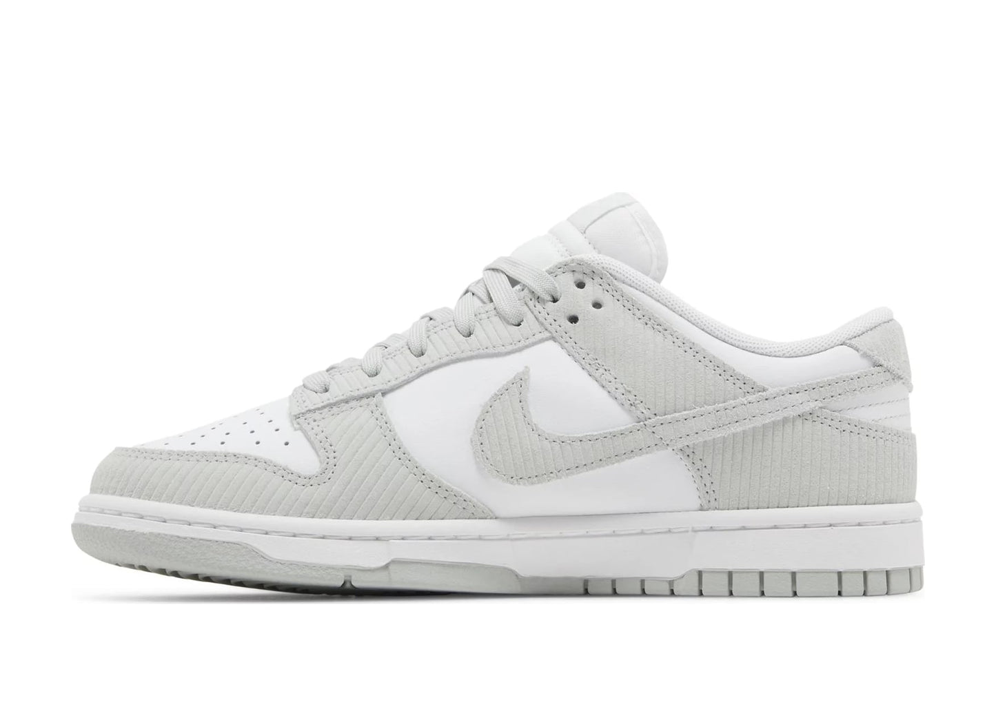 Dunk Low Light Silver Corduroy (W)