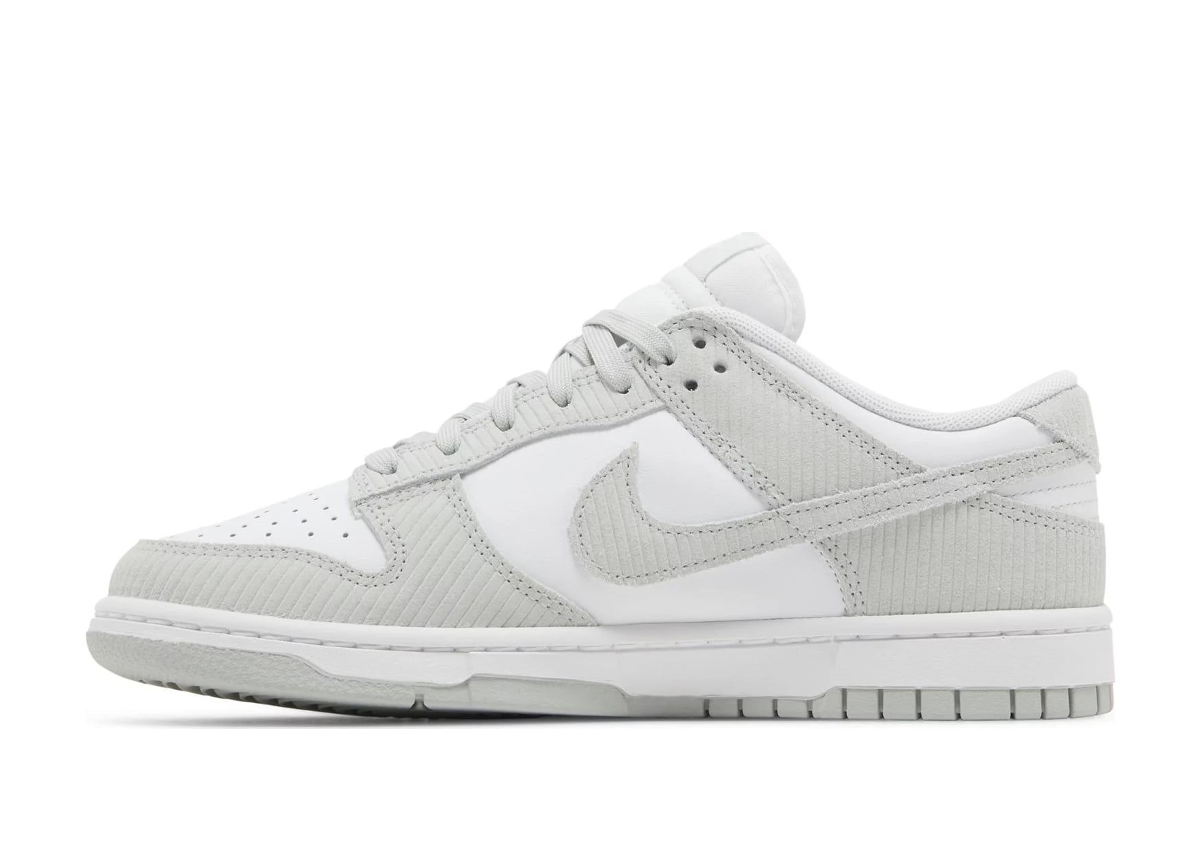 Dunk Low Light Silver Corduroy (W)