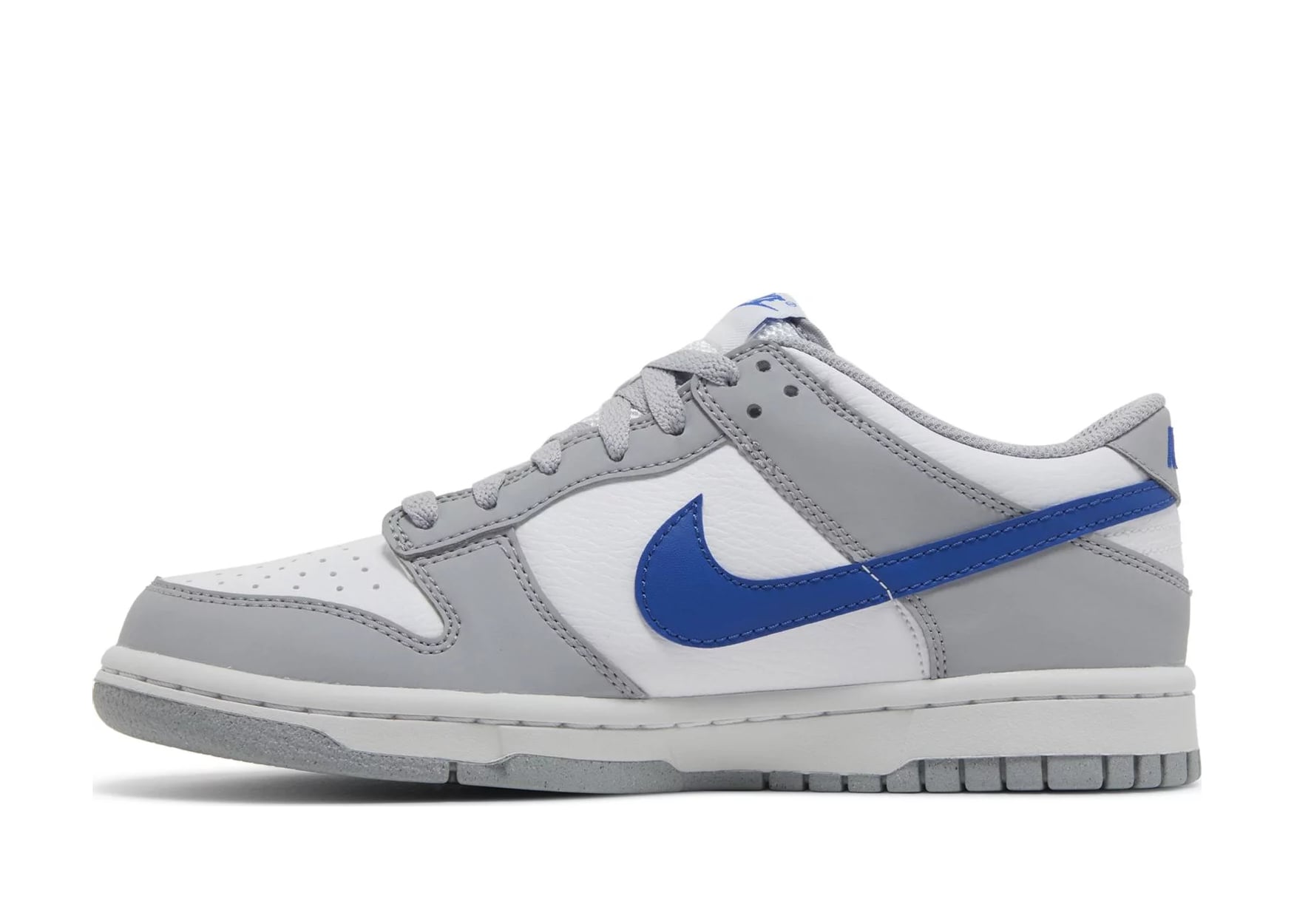 Dunk Low Mini Swoosh Wolf Grey Game Royal (GS)