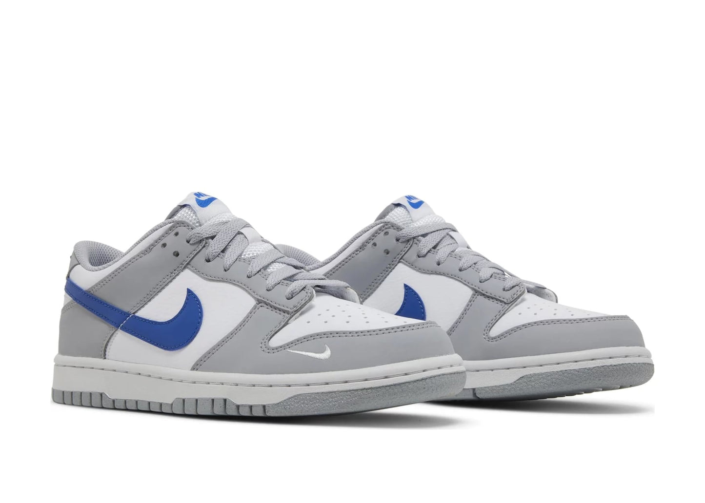 Dunk Low Mini Swoosh Wolf Grey Game Royal (GS)