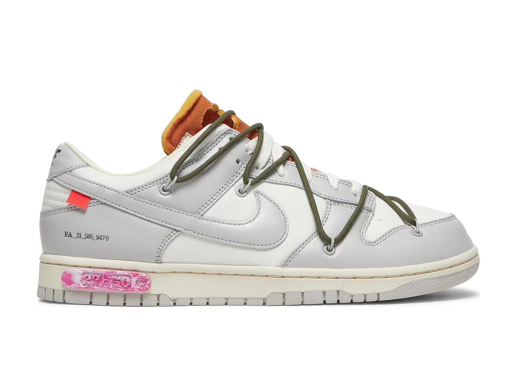 Dunk Low Off-White Lot 22