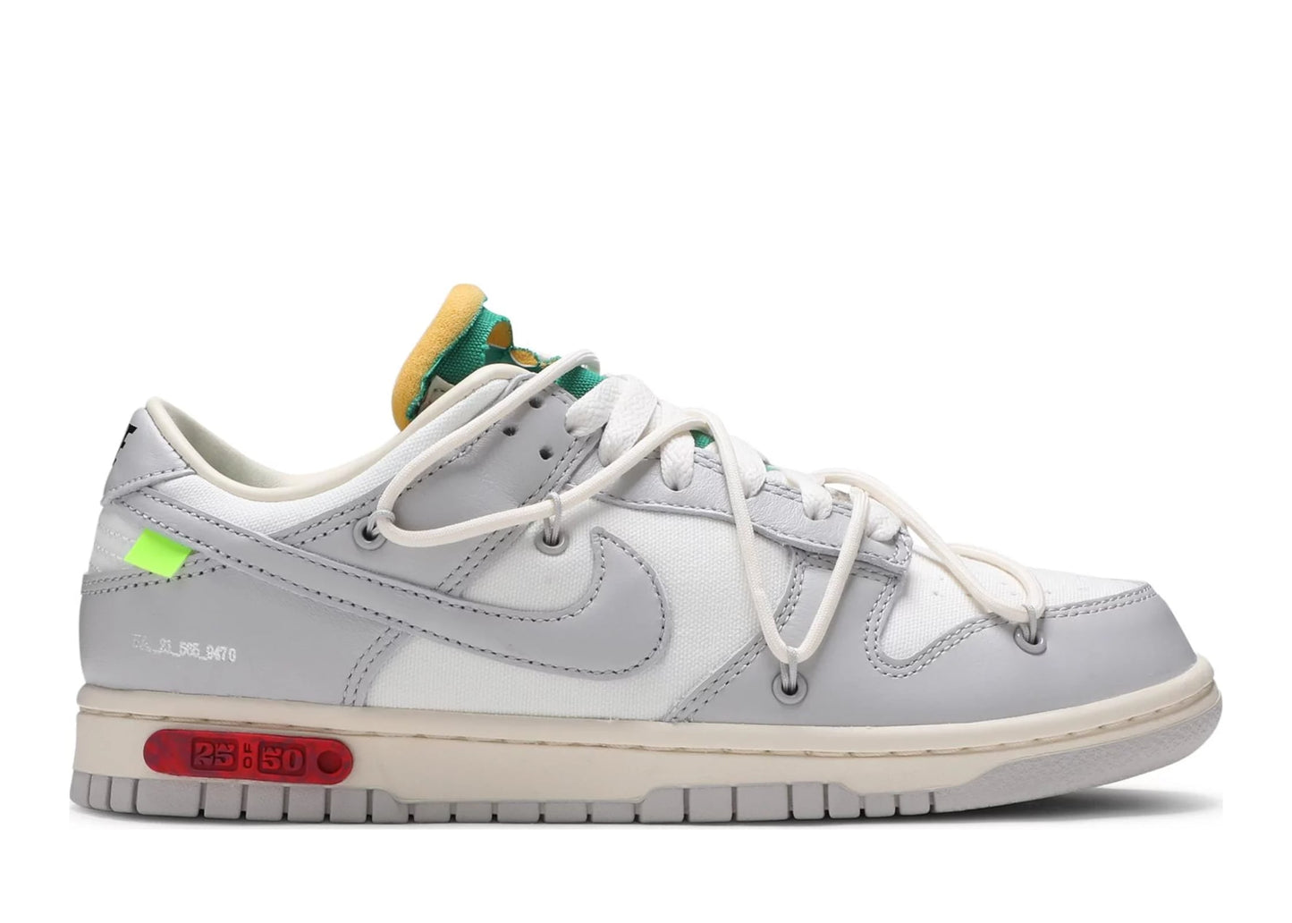 Dunk Low Off-White Lot 25