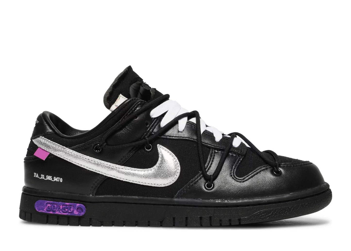 Dunk Low Off-White Lot 50