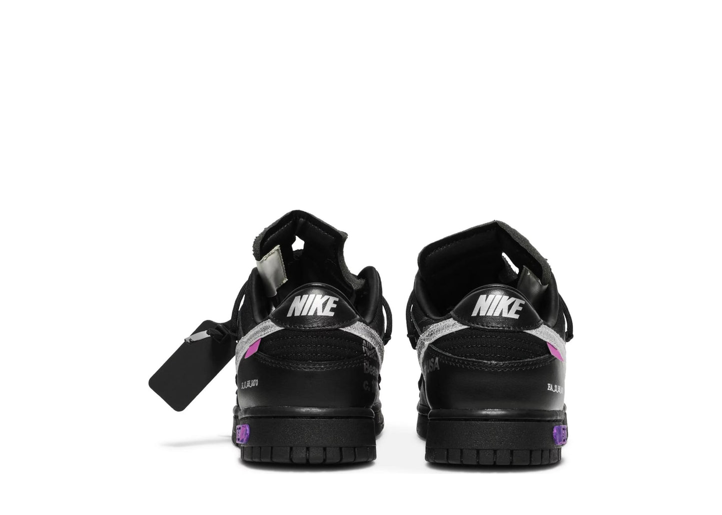 Dunk Low Off-White Lot 50