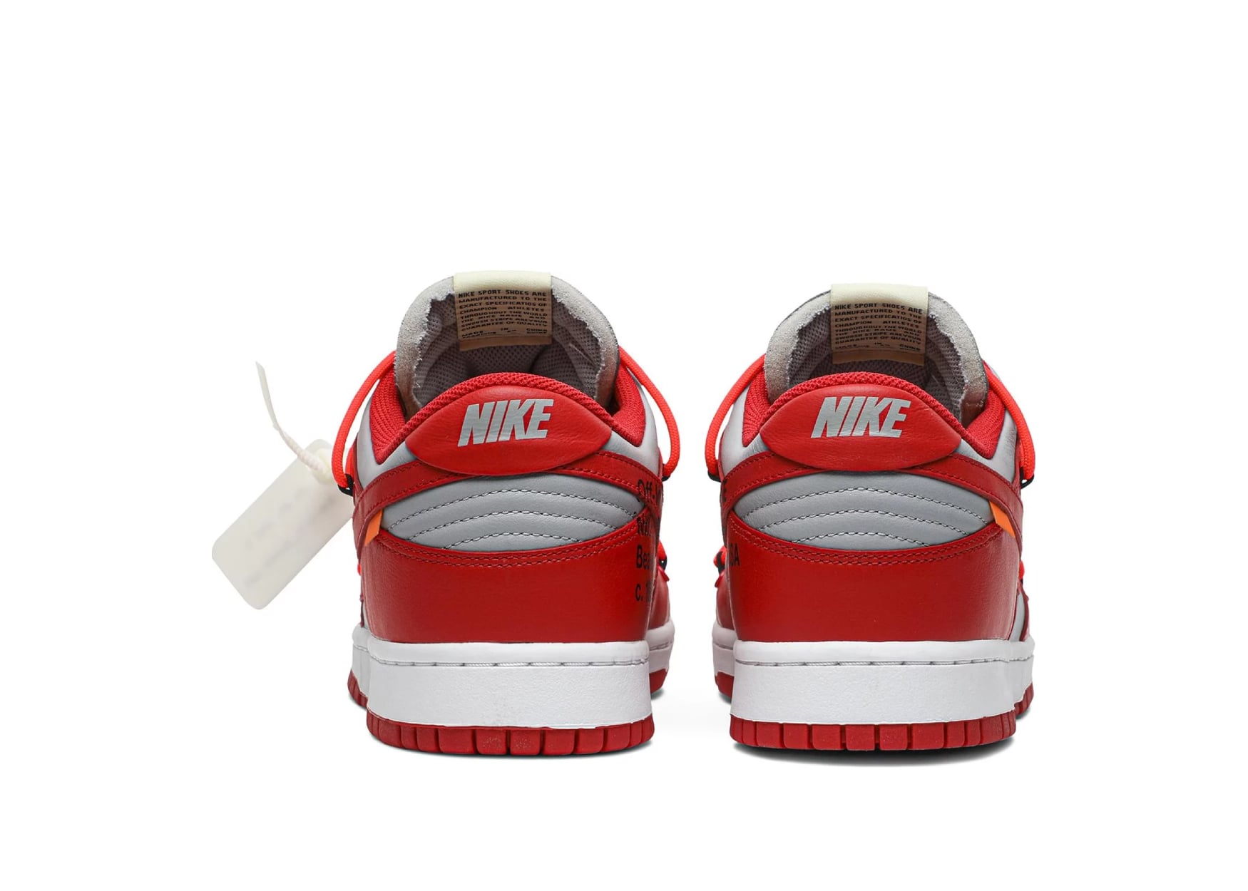 Dunk Low Off-White University Red