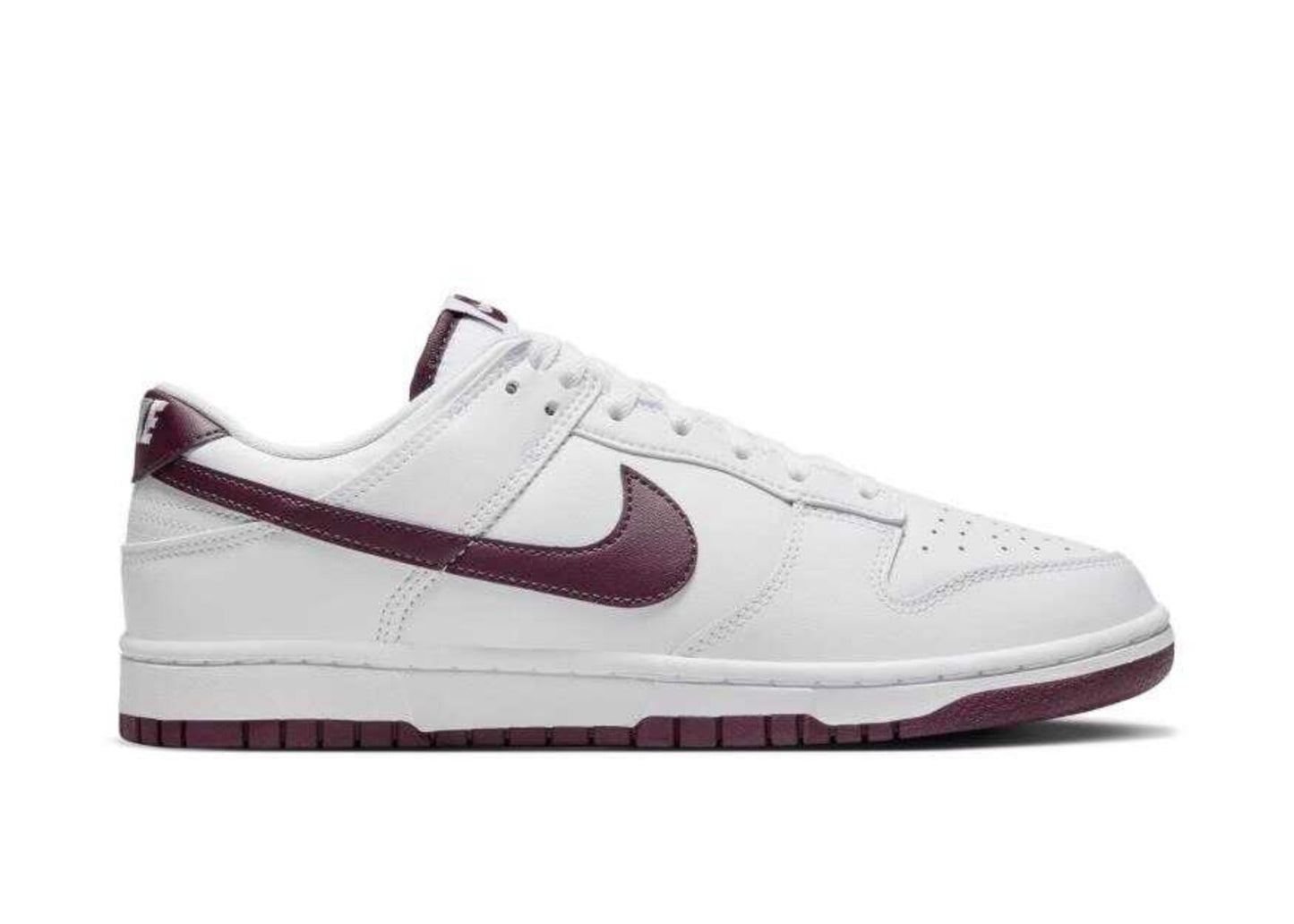 Dunk Low Retro White Night Maroon
