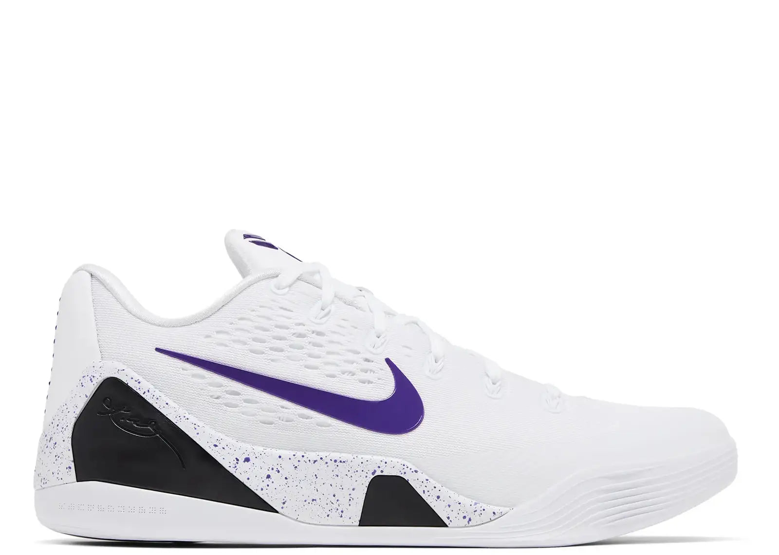 Kobe 9 Elite Low EM Protro White Court Purple
