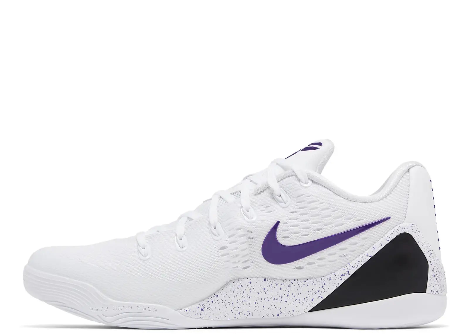 Kobe 9 Elite Low EM Protro White Court Purple