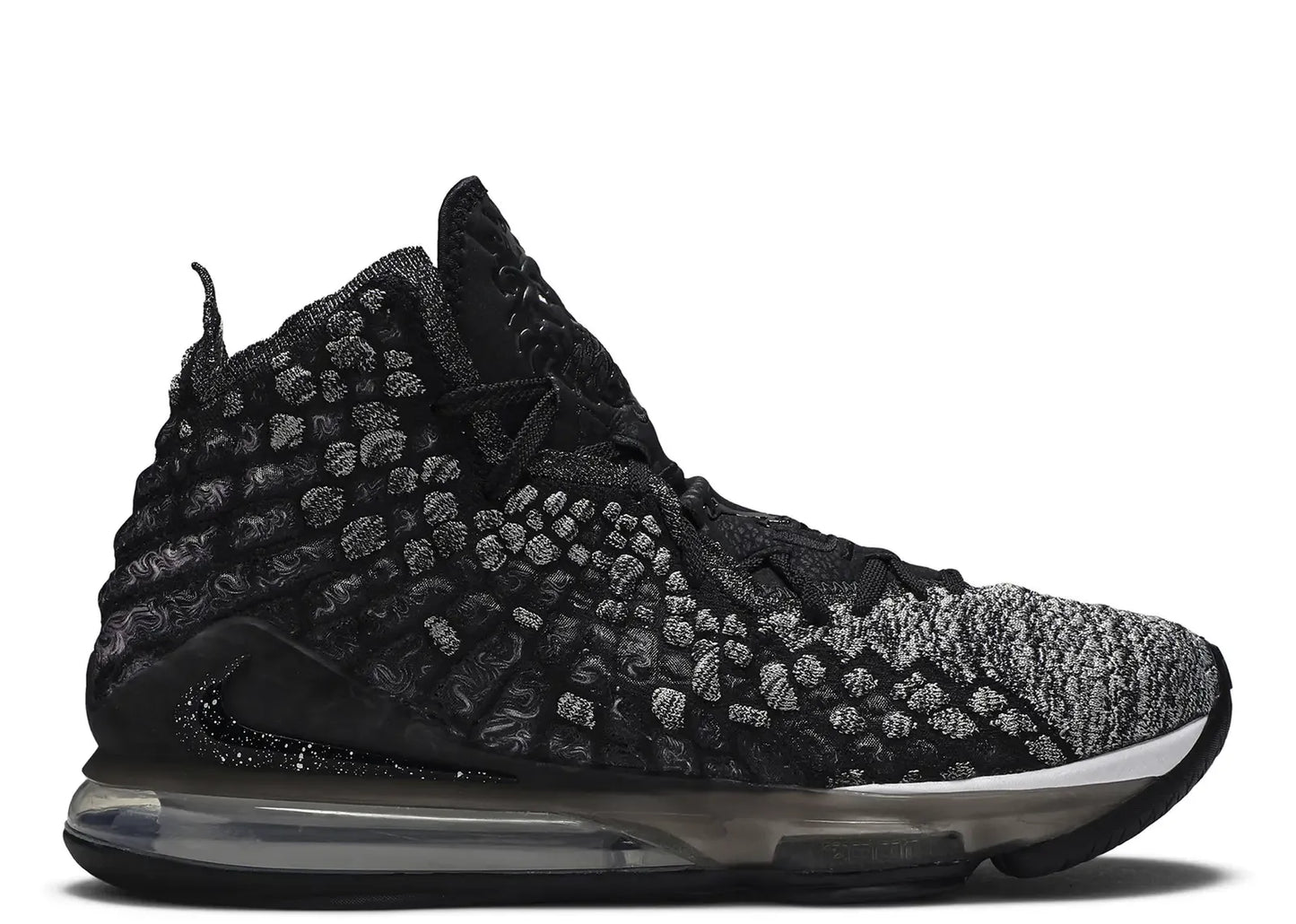 LeBron 17 Black White