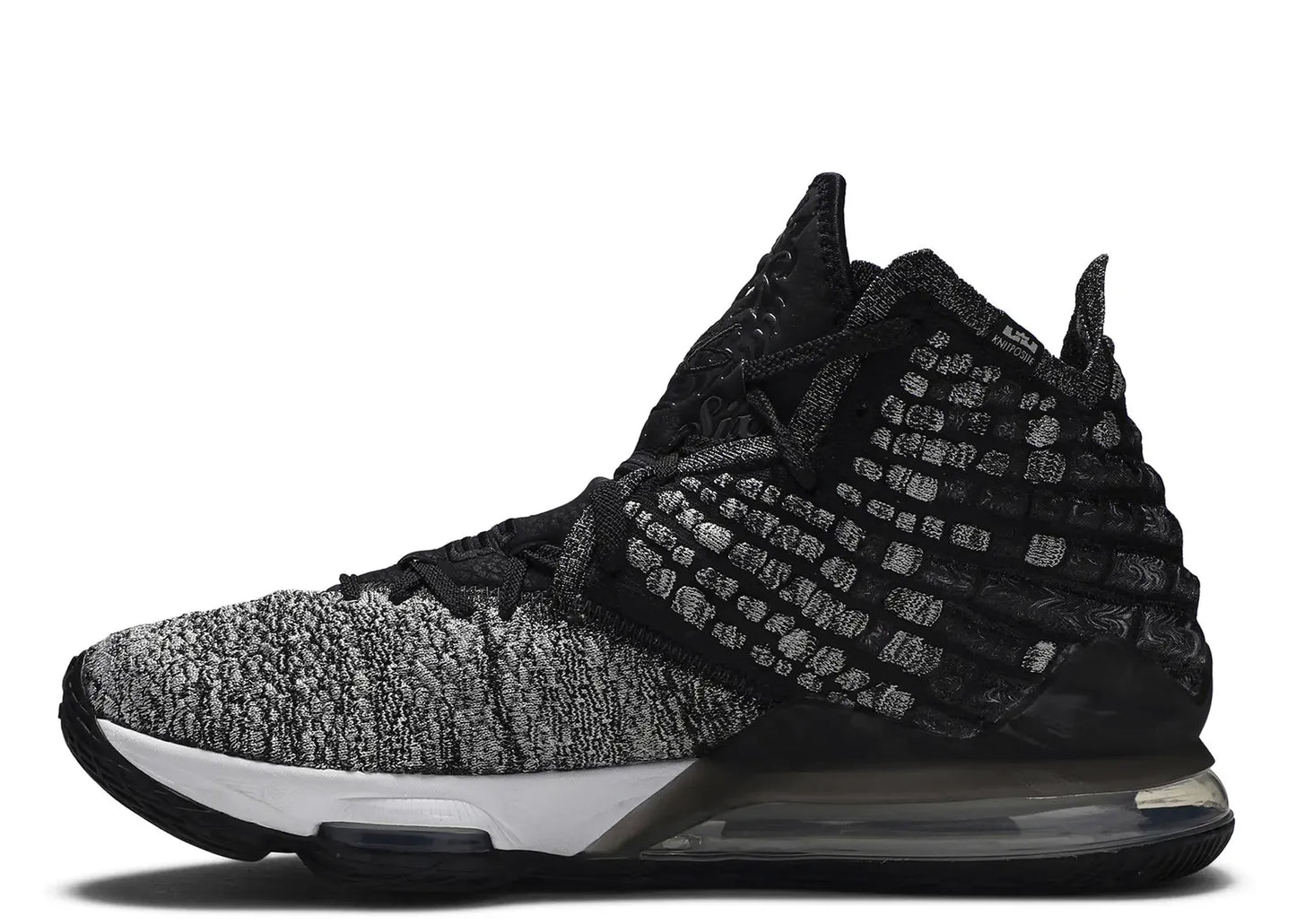 LeBron 17 Black White