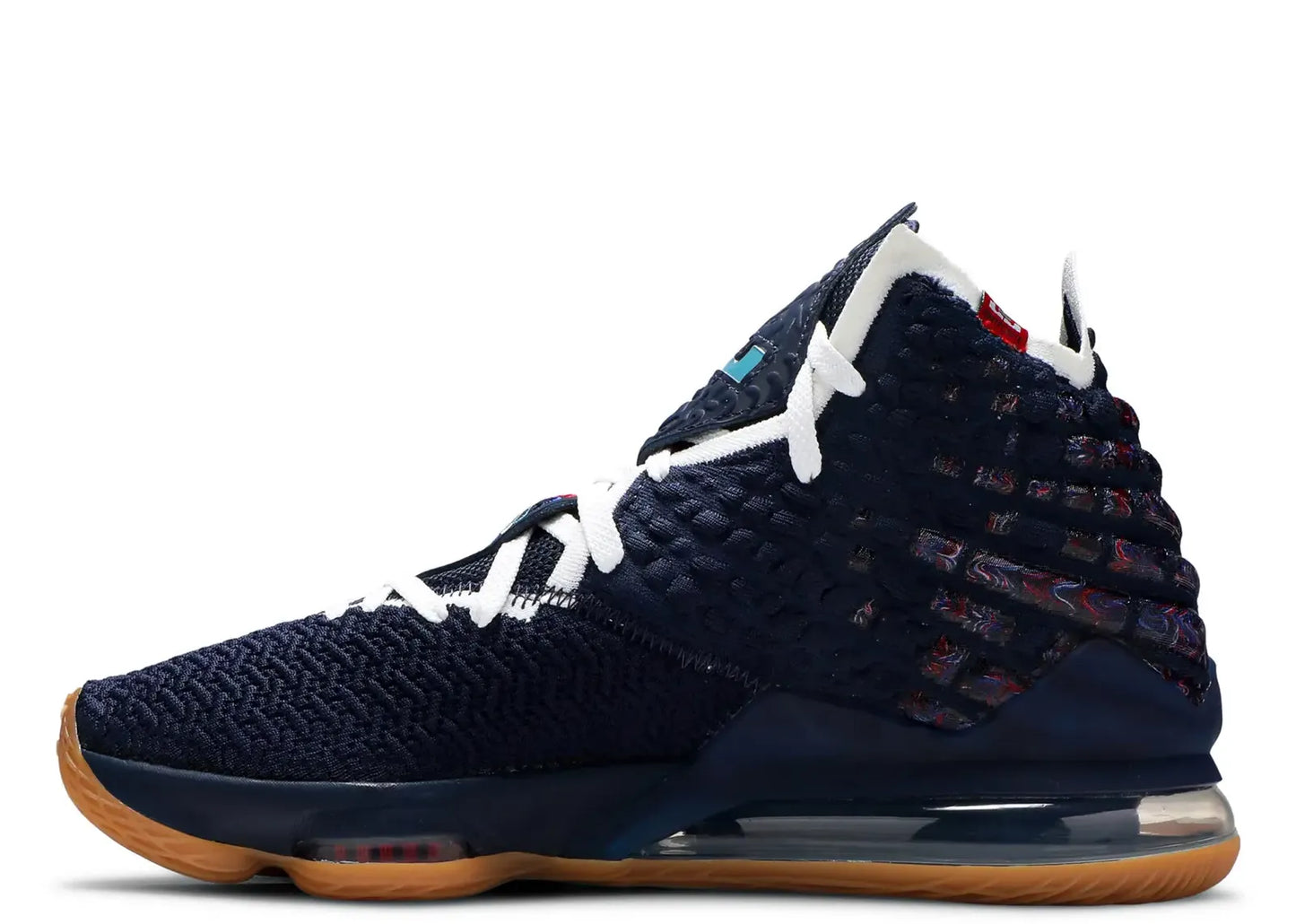 LeBron 17 College Navy
