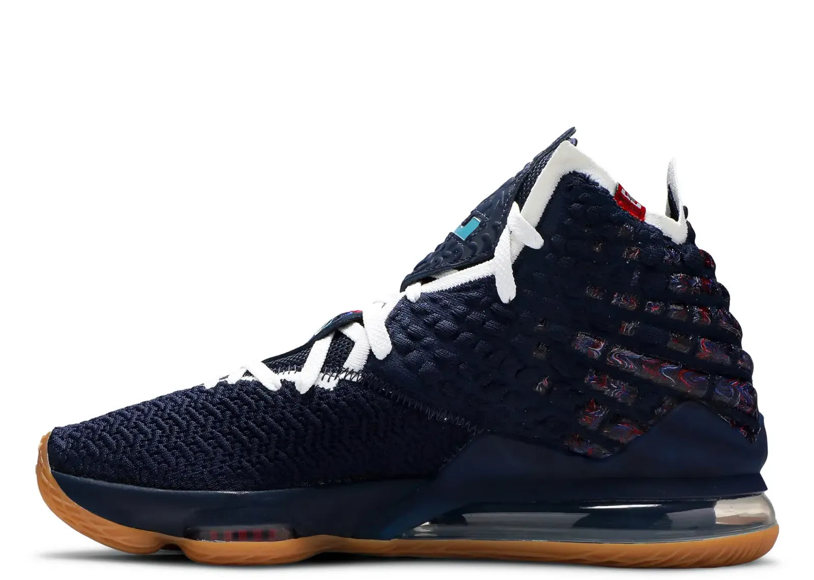 LeBron 17 College Navy