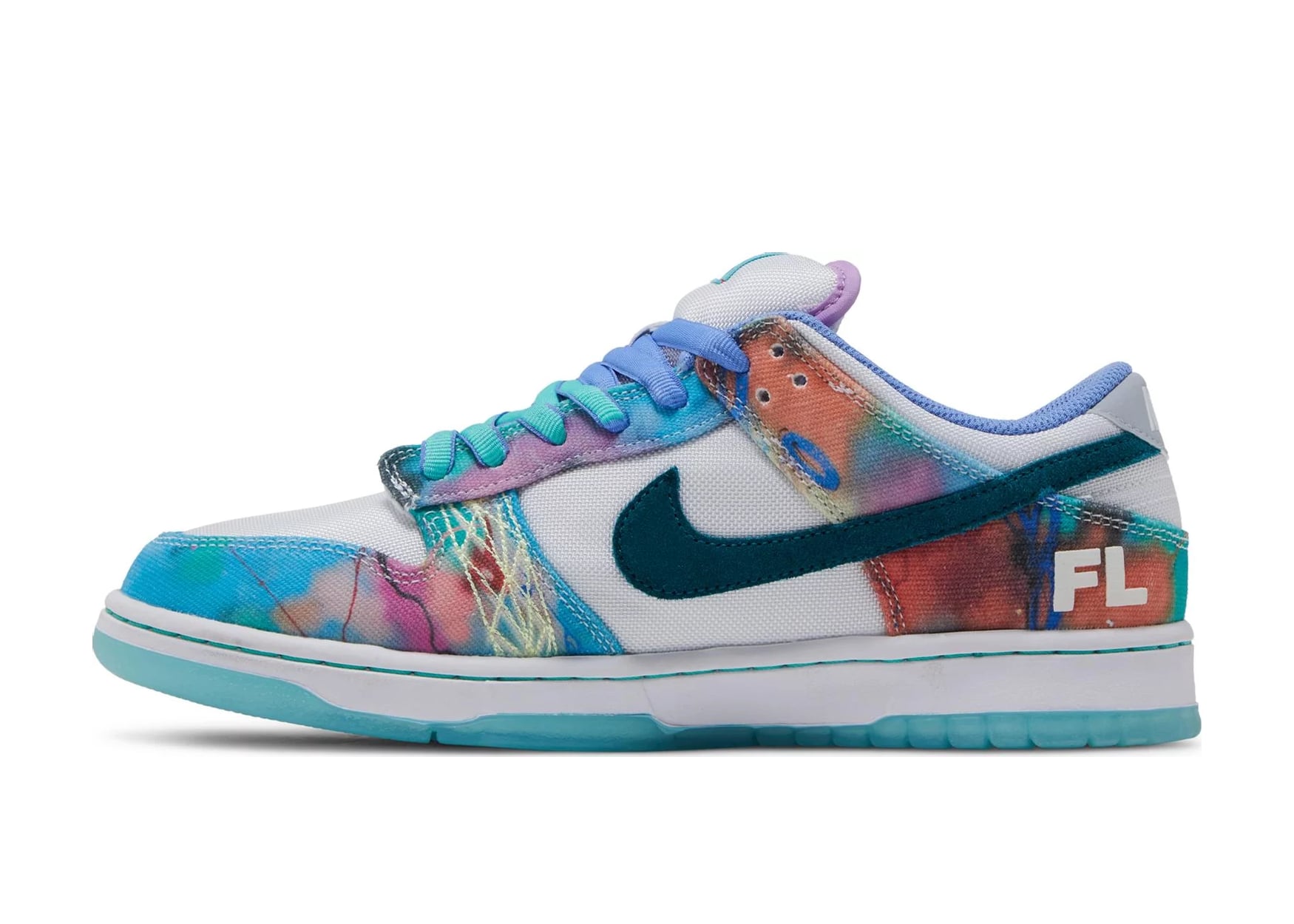 SB Dunk Low Futura Laboratories Bleached Aqua