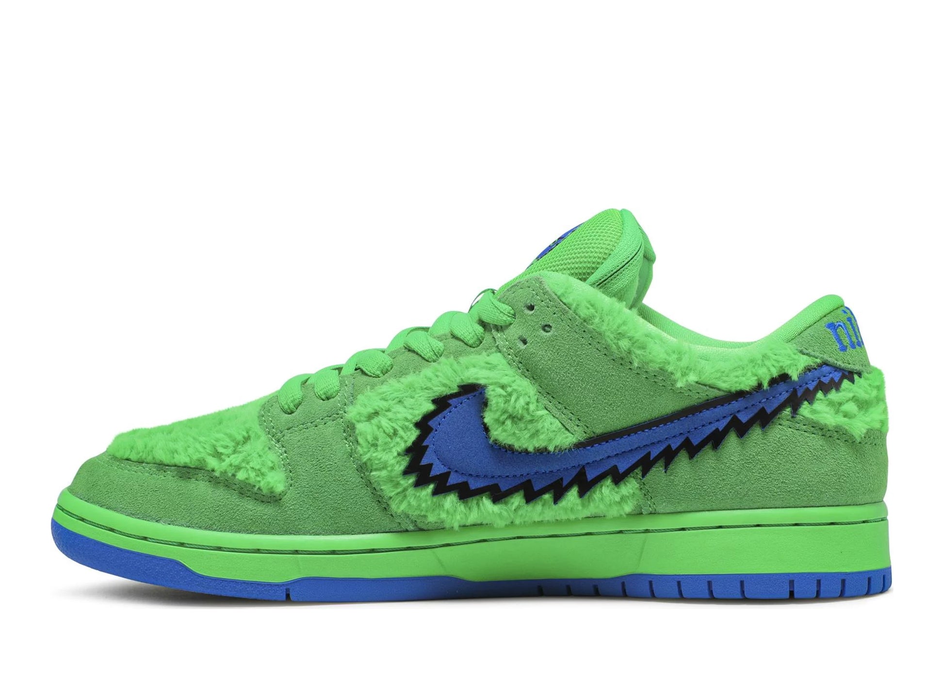 SB Dunk Low Grateful Dead Bears Green