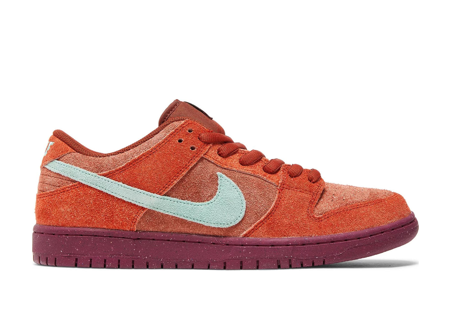 SB Dunk Low Mystic Red Rosewood