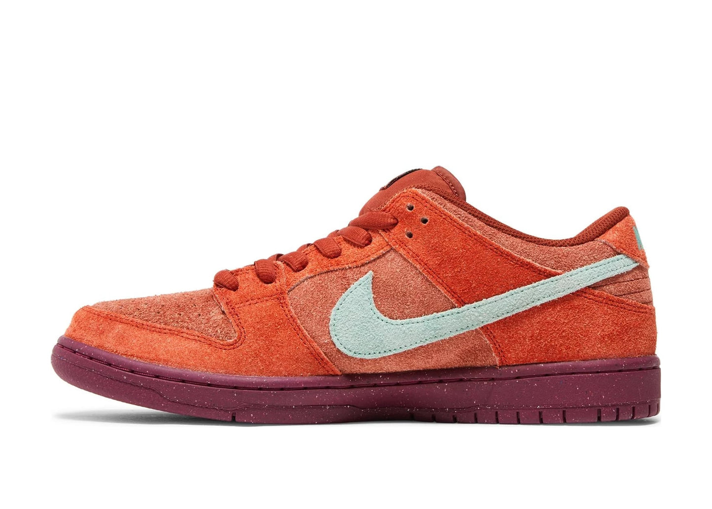 SB Dunk Low Mystic Red Rosewood