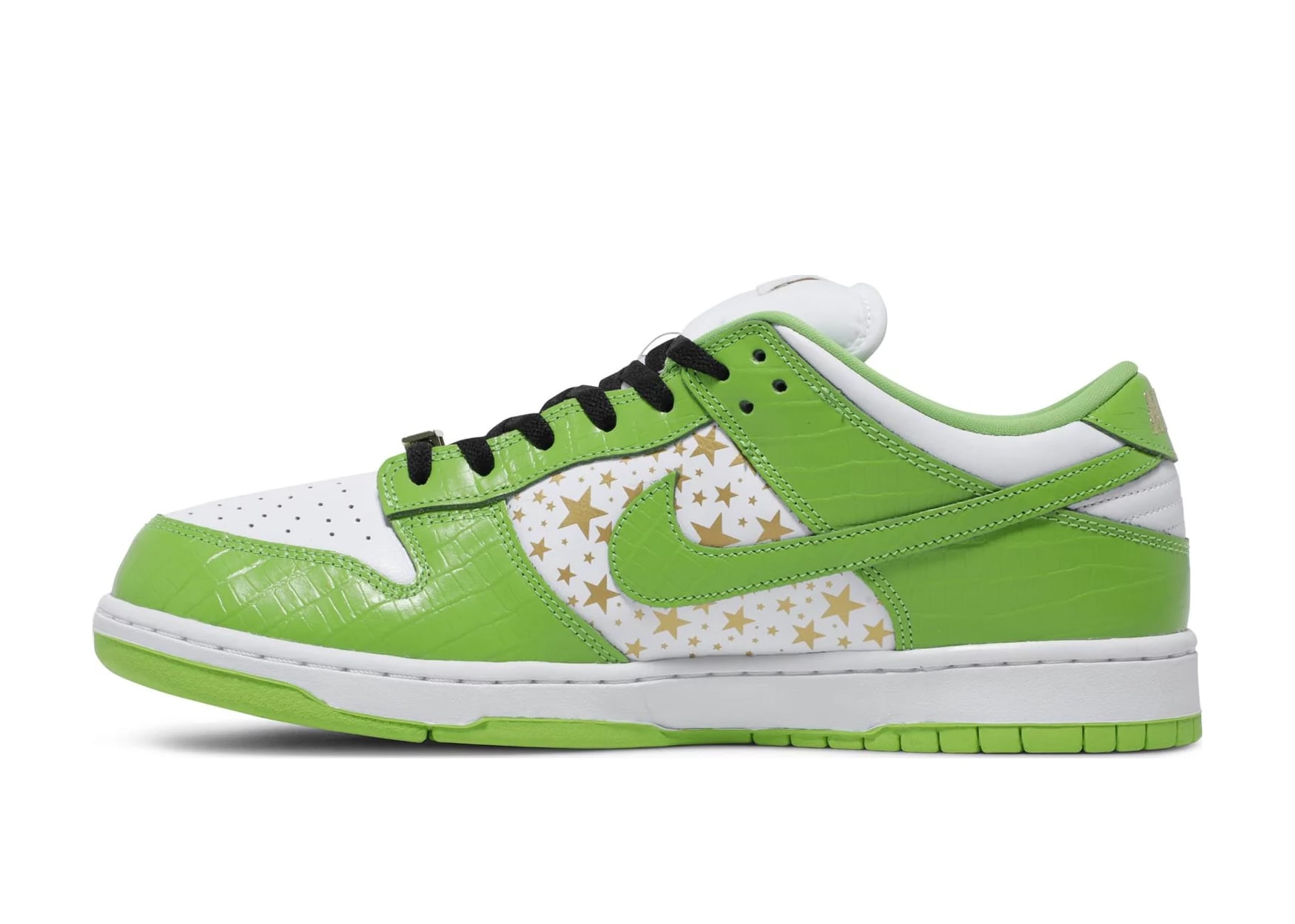 SB Dunk Low Supreme Stars Mean Green (2021)