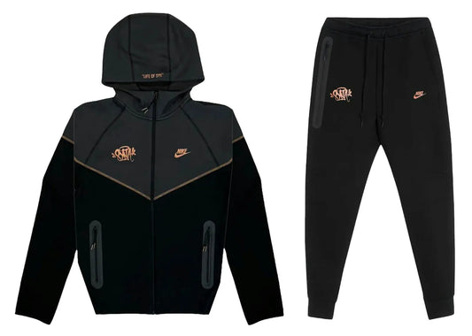 Sportswear x Central Cee Tech Fleece Hoodie & Joggers Set Black