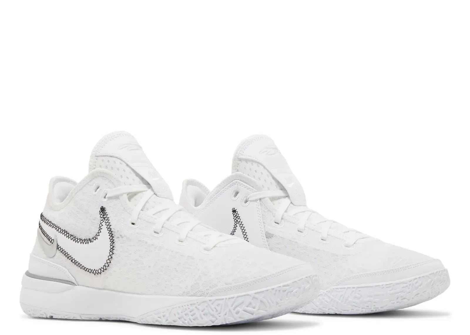 Zoom LeBron NXXT Gen White Metallic Silver