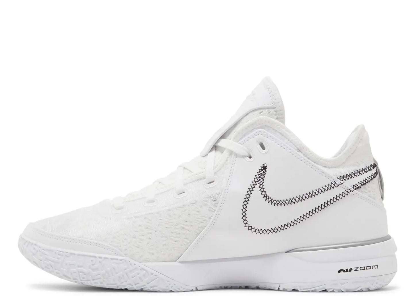 Zoom LeBron NXXT Gen White Metallic Silver