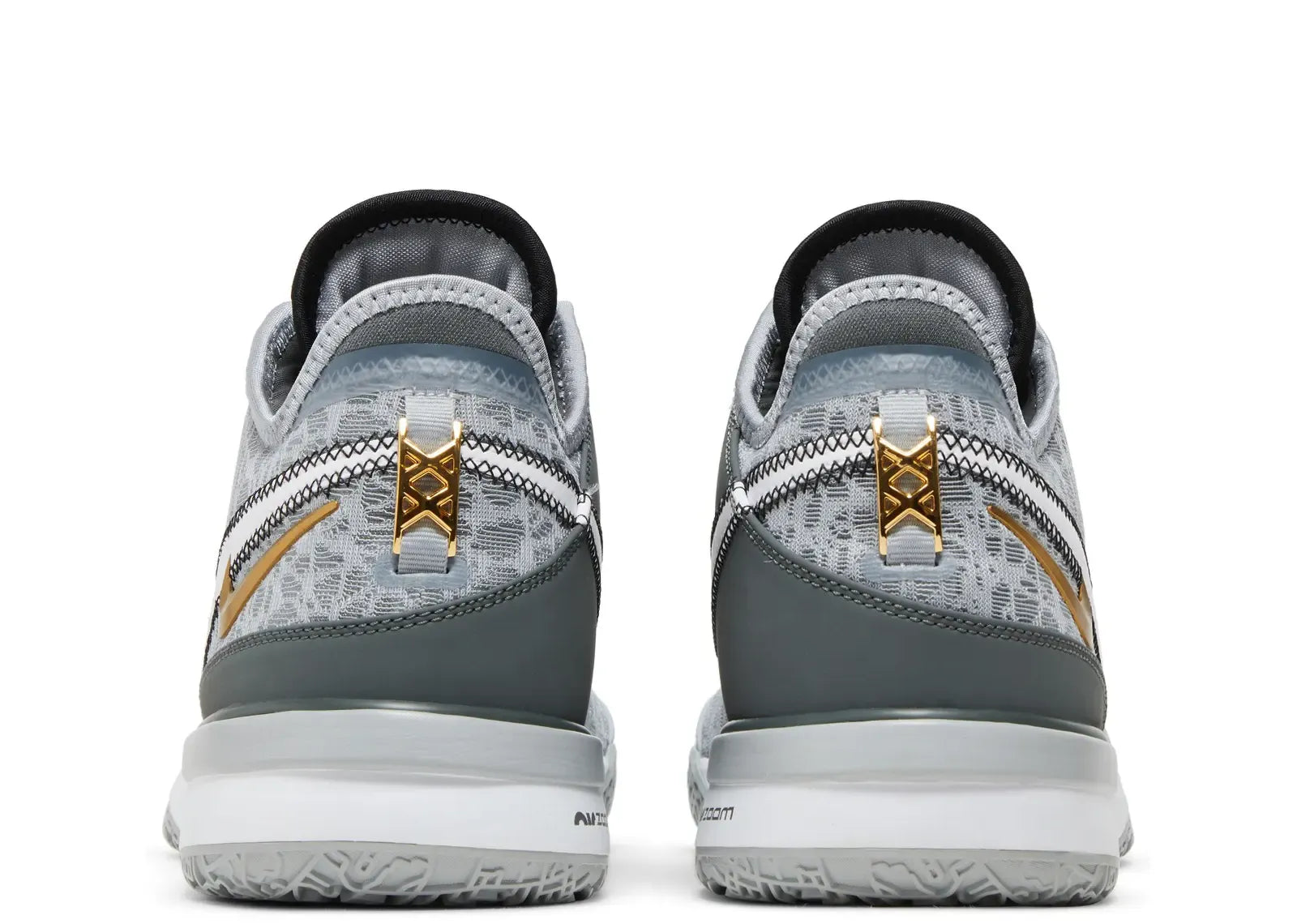 Zoom LeBron NXXT Gen Wolf Grey Metallic Gold