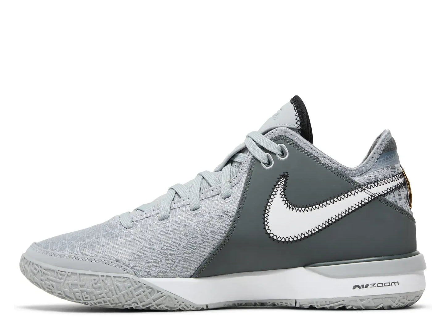 Zoom LeBron NXXT Gen Wolf Grey Metallic Gold