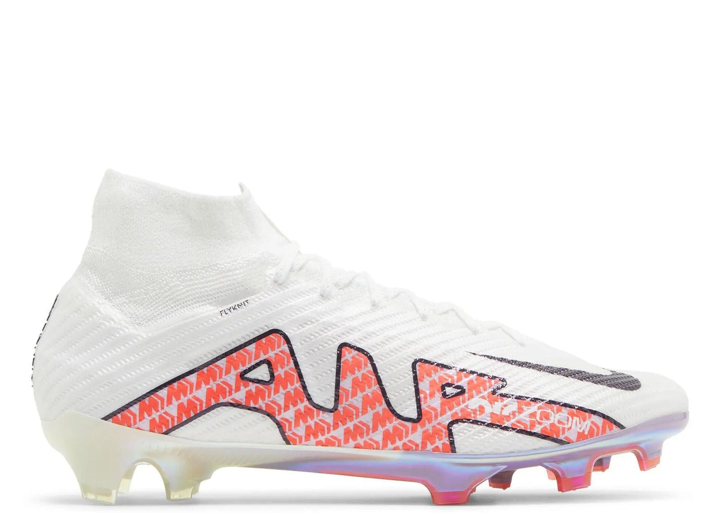 Zoom Mercurial Superfly 9 Elite FG White Bright Crimson