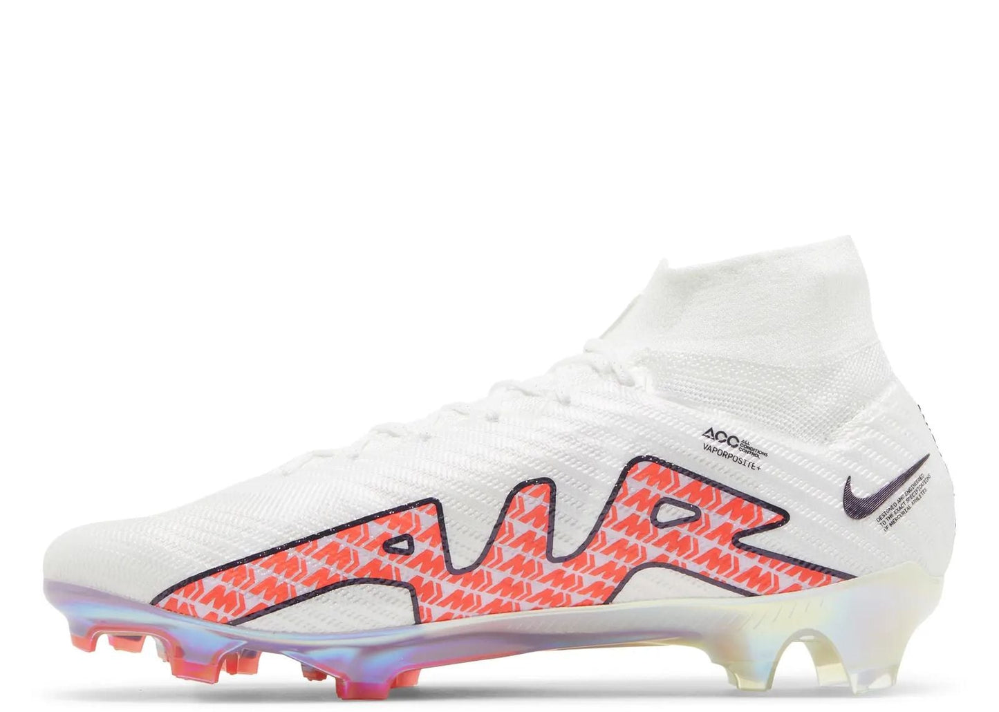 Zoom Mercurial Superfly 9 Elite FG White Bright Crimson