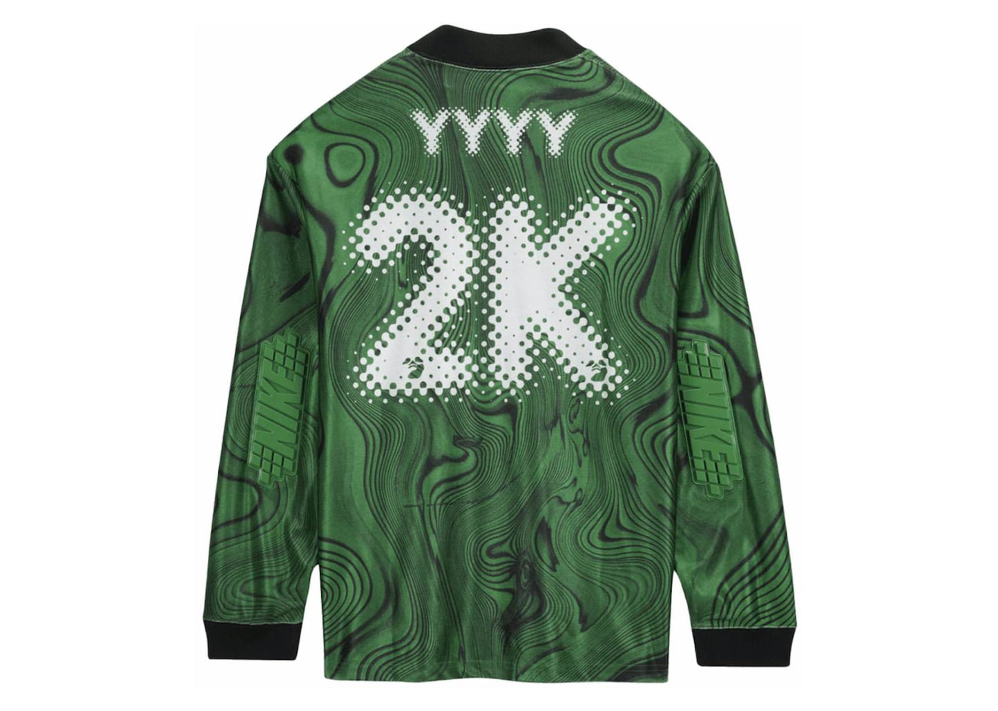 x Off-White Allover Print Jersey Kelly Green