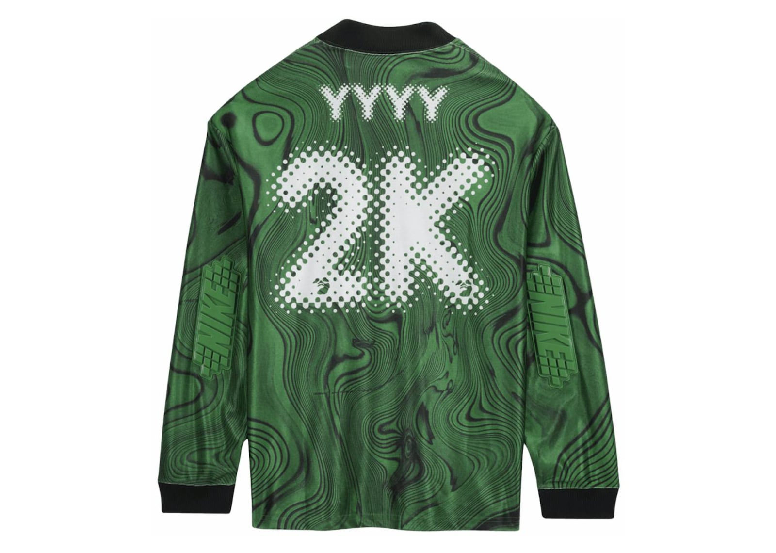 x Off-White Allover Print Jersey Kelly Green