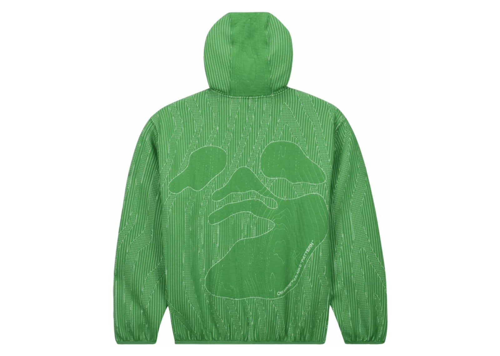 x Off-White Engineered Hoodie Green